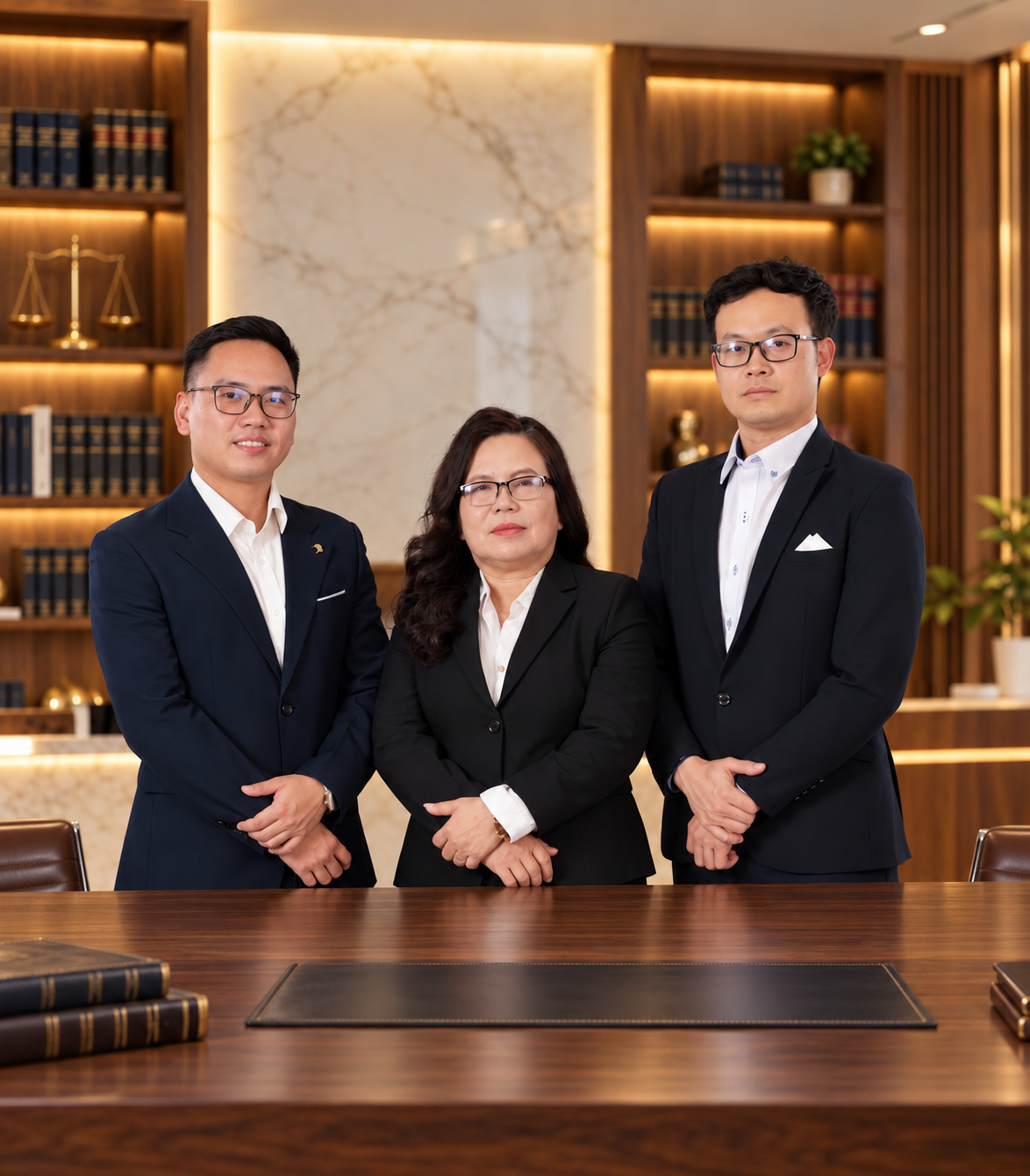 Đội ngũ luật sư Hiệp Phú tại văn phòng